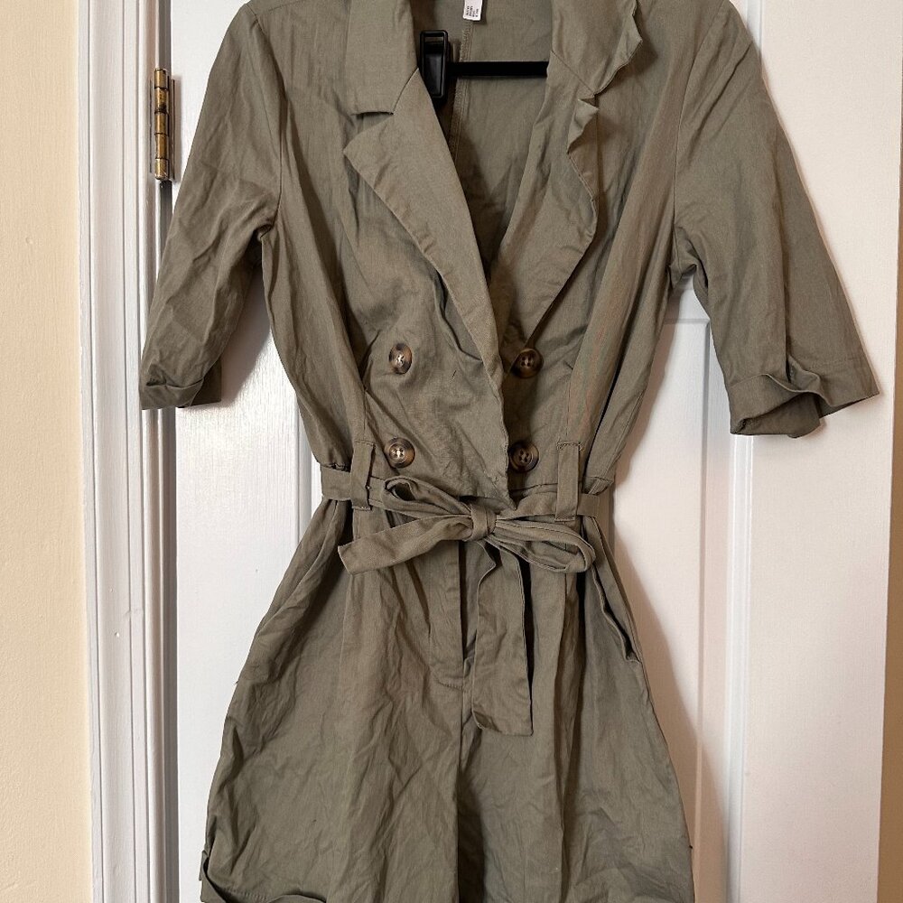 Olive Green Romper from Leith (Nordstrom)